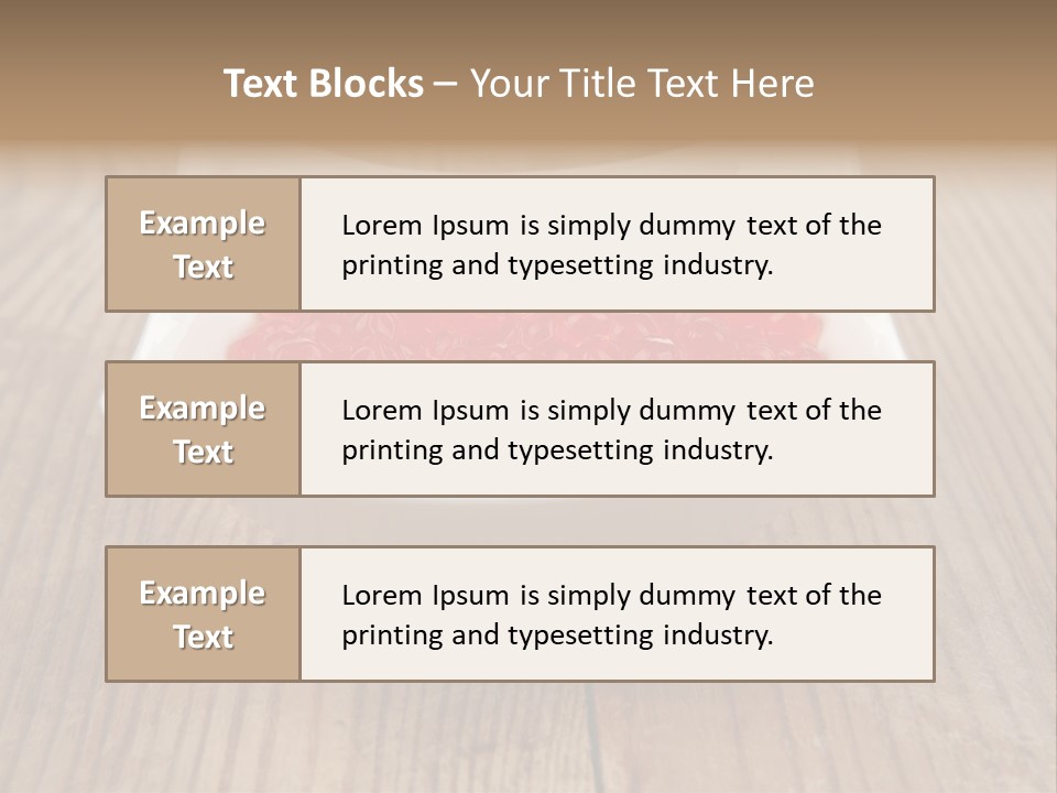 Tasty Fish Food PowerPoint Template