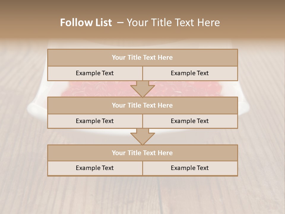 Tasty Fish Food PowerPoint Template
