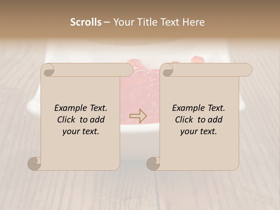 Tasty Fish Food PowerPoint Template
