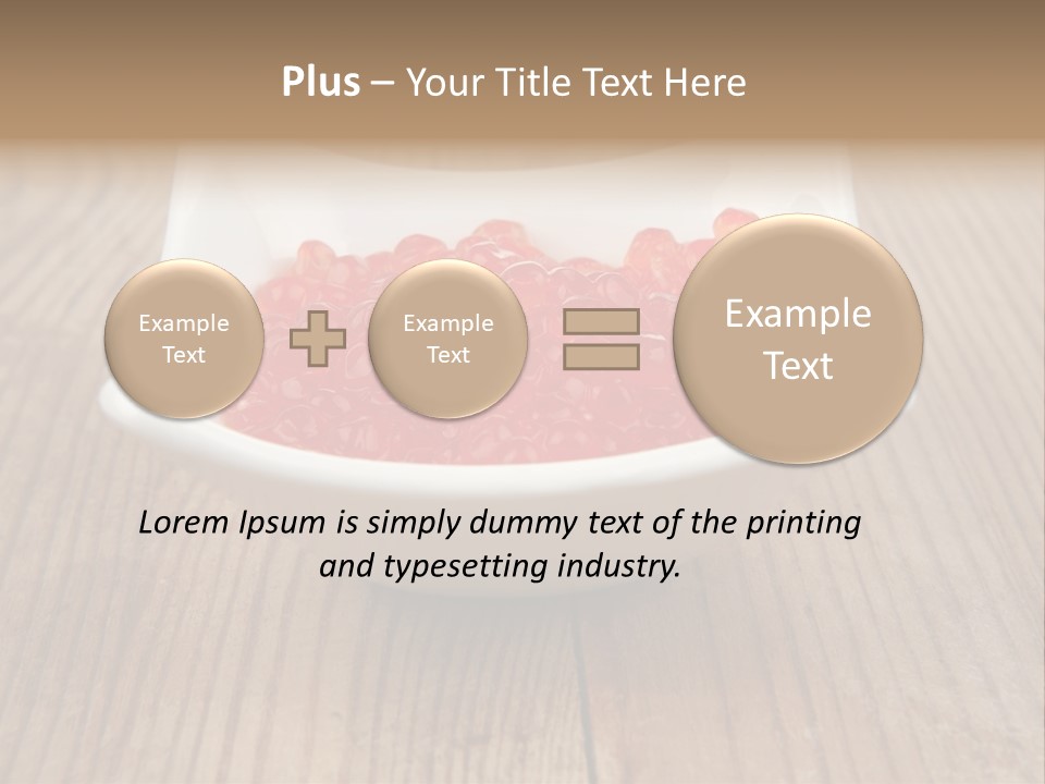 Tasty Fish Food PowerPoint Template