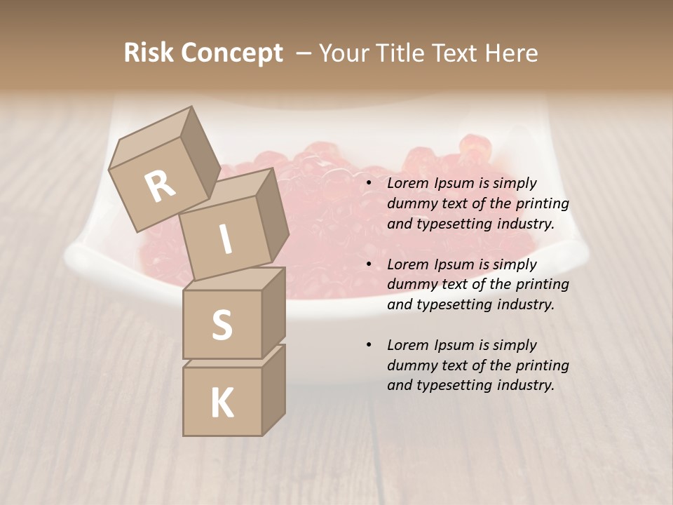 Tasty Fish Food PowerPoint Template