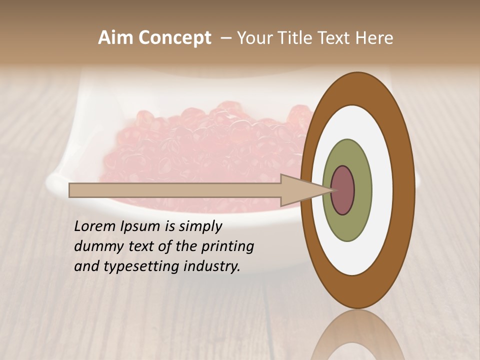 Tasty Fish Food PowerPoint Template