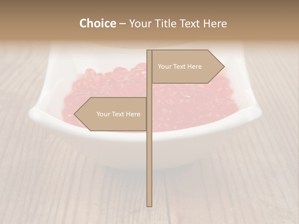 Tasty Fish Food PowerPoint Template