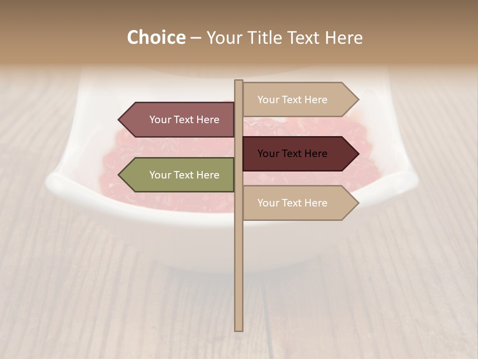 Tasty Fish Food PowerPoint Template