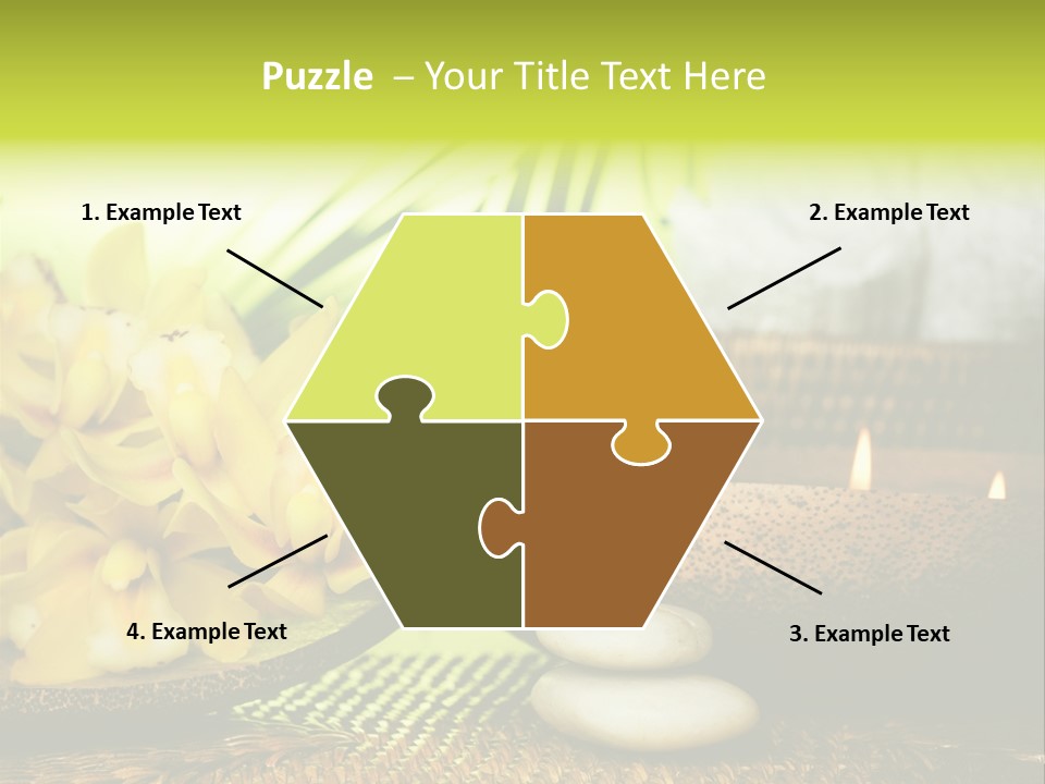 Outdoor Aroma Burning PowerPoint Template