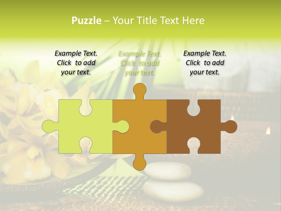 Outdoor Aroma Burning PowerPoint Template