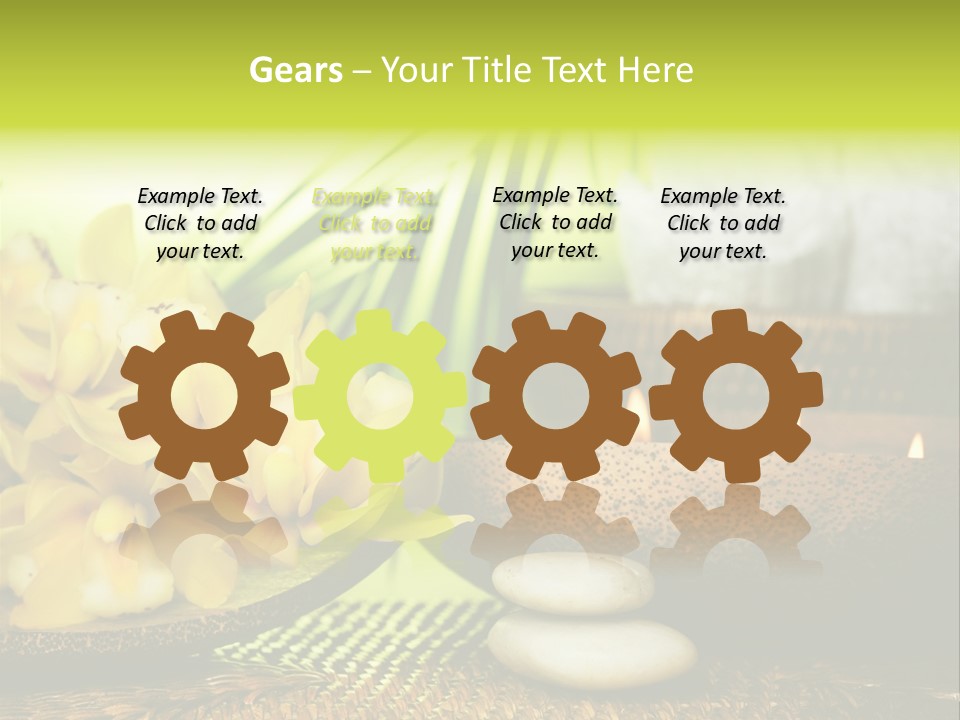 Outdoor Aroma Burning PowerPoint Template