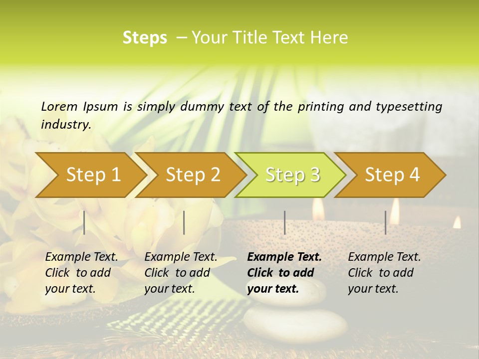 Outdoor Aroma Burning PowerPoint Template