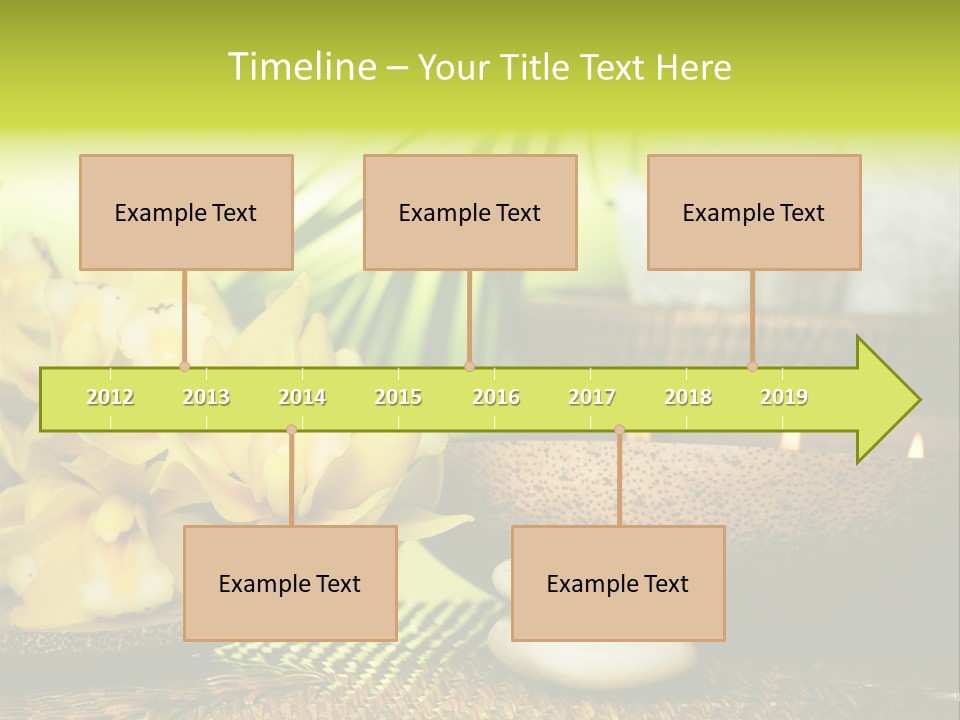 Outdoor Aroma Burning PowerPoint Template