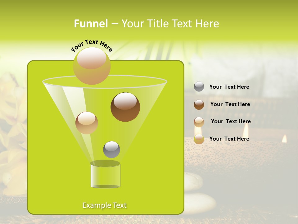 Outdoor Aroma Burning PowerPoint Template