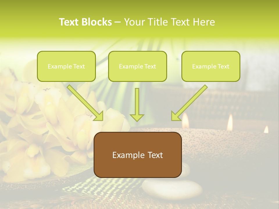 Outdoor Aroma Burning PowerPoint Template