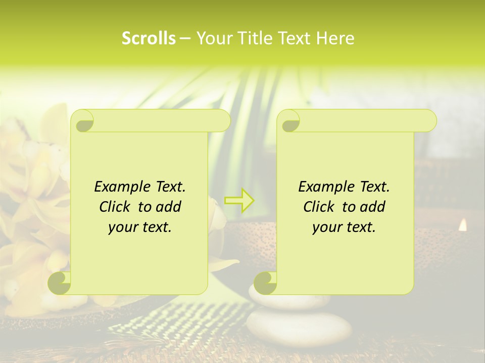 Outdoor Aroma Burning PowerPoint Template