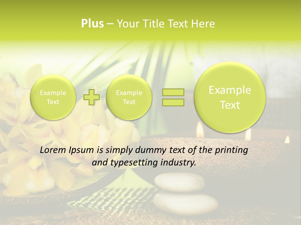 Outdoor Aroma Burning PowerPoint Template