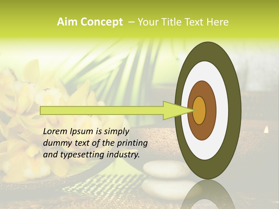 Outdoor Aroma Burning PowerPoint Template