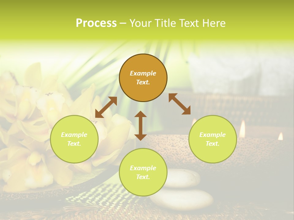 Outdoor Aroma Burning PowerPoint Template