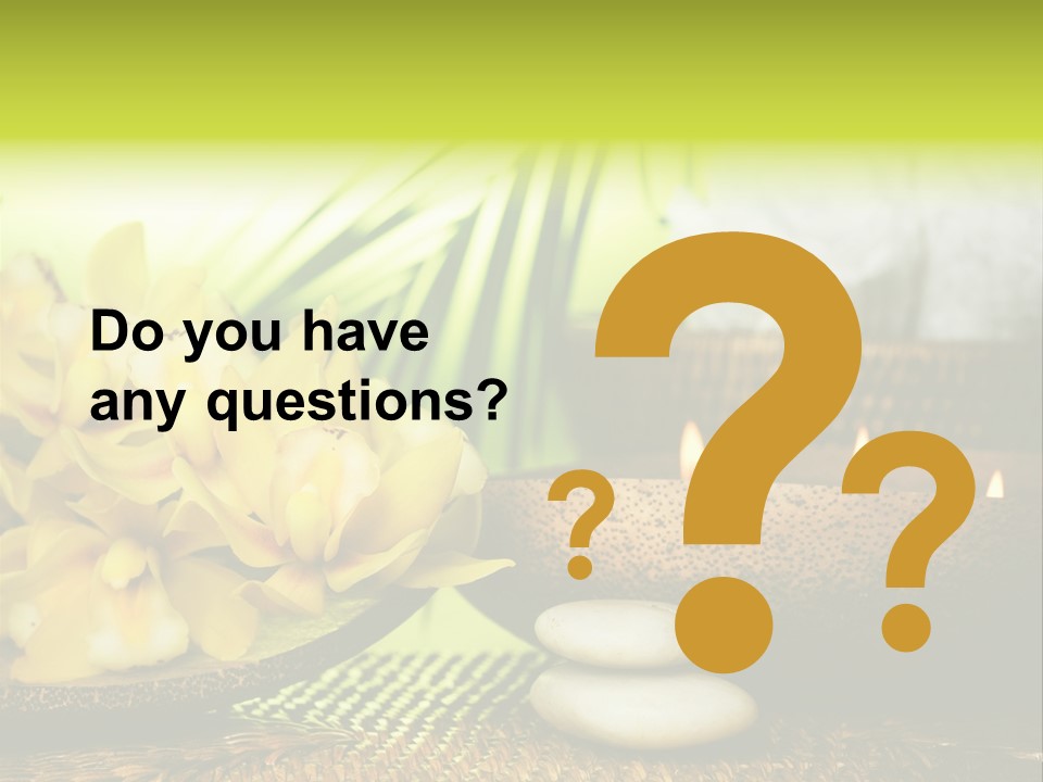 Outdoor Aroma Burning PowerPoint Template