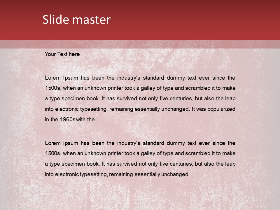 Bloody Walls PowerPoint Template