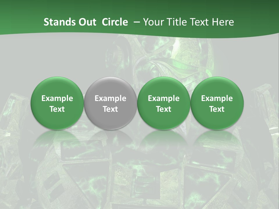 Future Soldier Armor PowerPoint Template