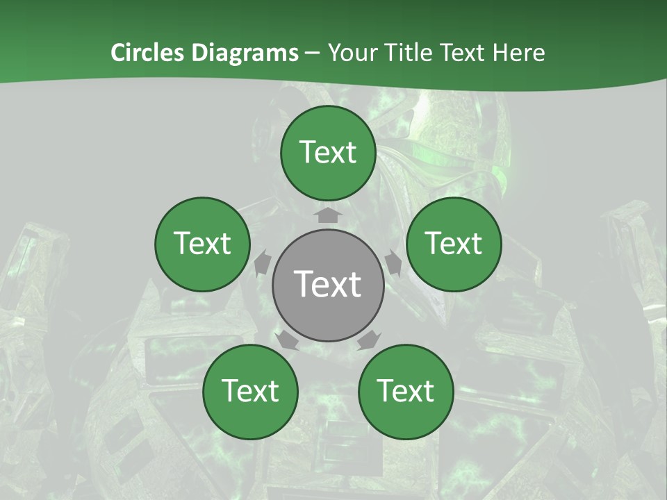 Future Soldier Armor PowerPoint Template