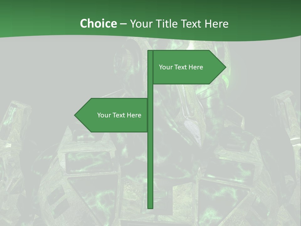 Future Soldier Armor PowerPoint Template