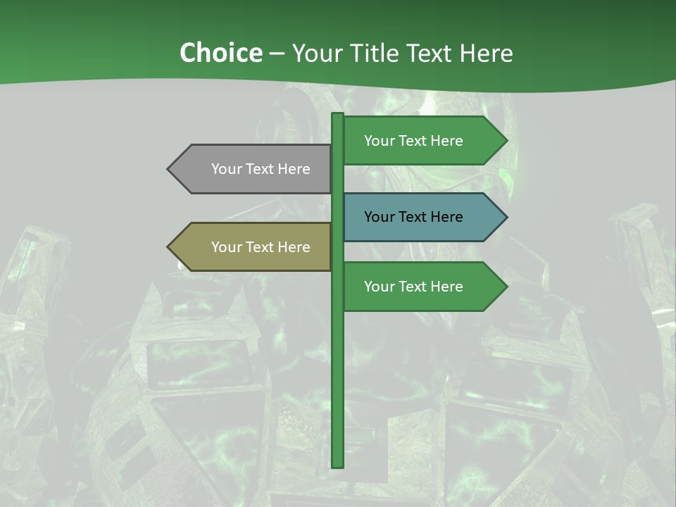 Future Soldier Armor PowerPoint Template