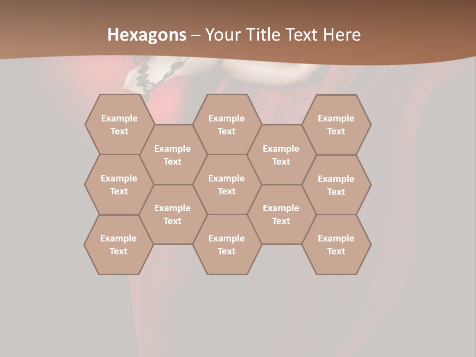 Flying Dress PowerPoint Template