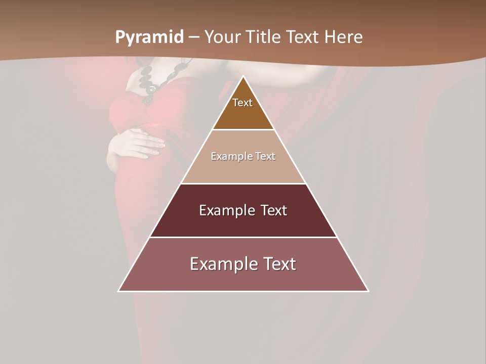 Flying Dress PowerPoint Template