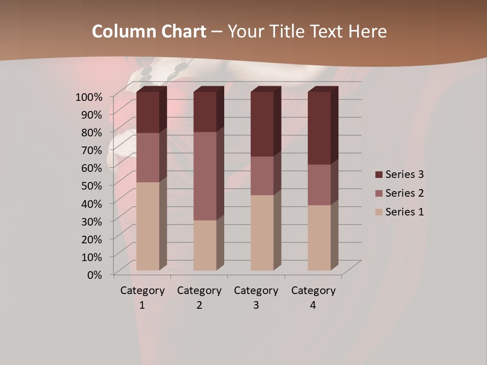 Flying Dress PowerPoint Template