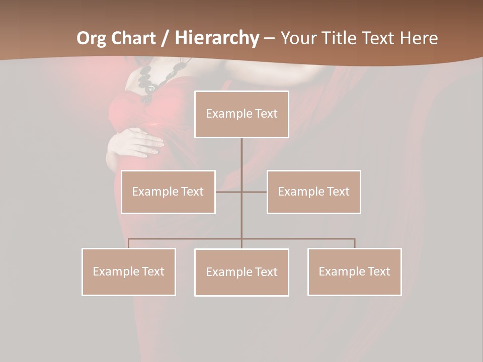 Flying Dress PowerPoint Template