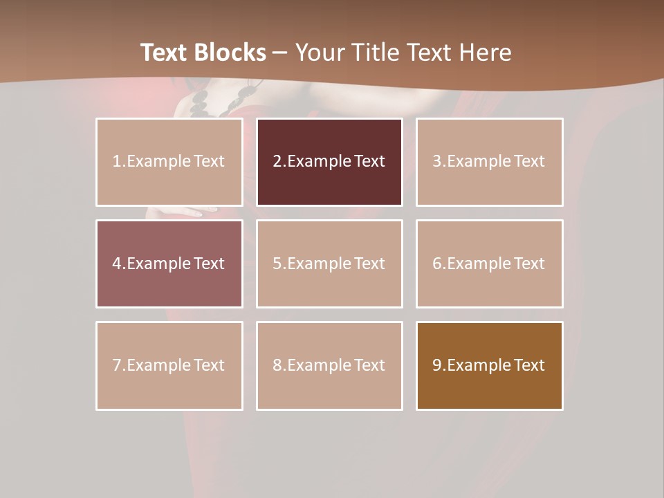 Flying Dress PowerPoint Template