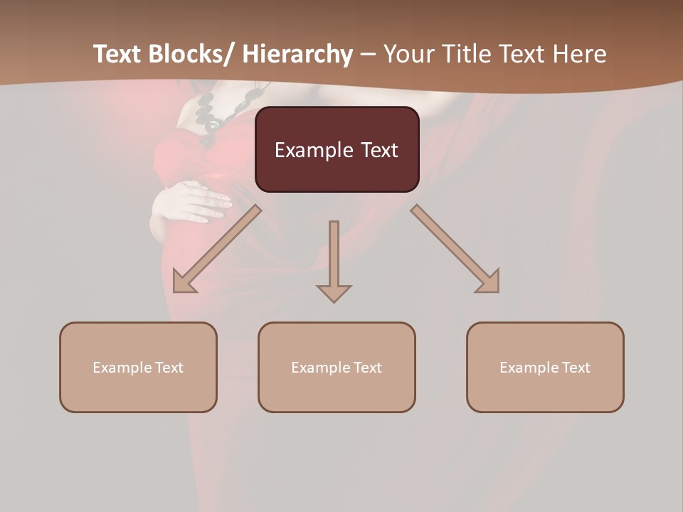 Flying Dress PowerPoint Template