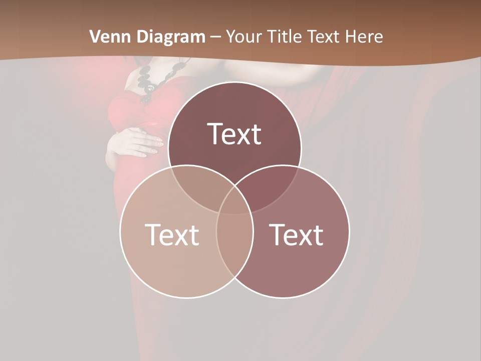 Flying Dress PowerPoint Template