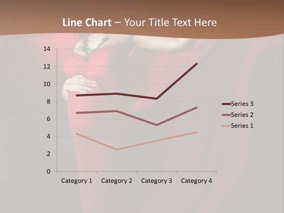 Flying Dress PowerPoint Template