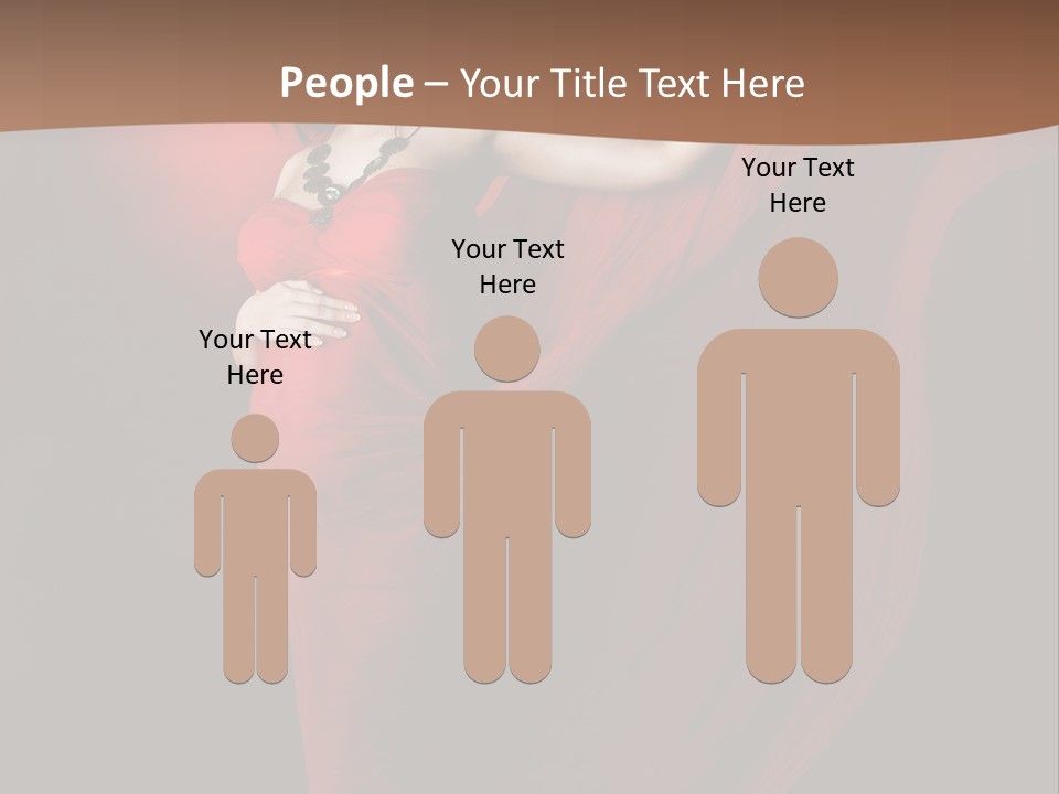 Flying Dress PowerPoint Template