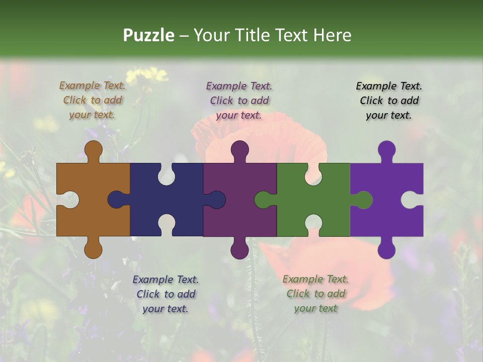 Background Grass Summer PowerPoint Template