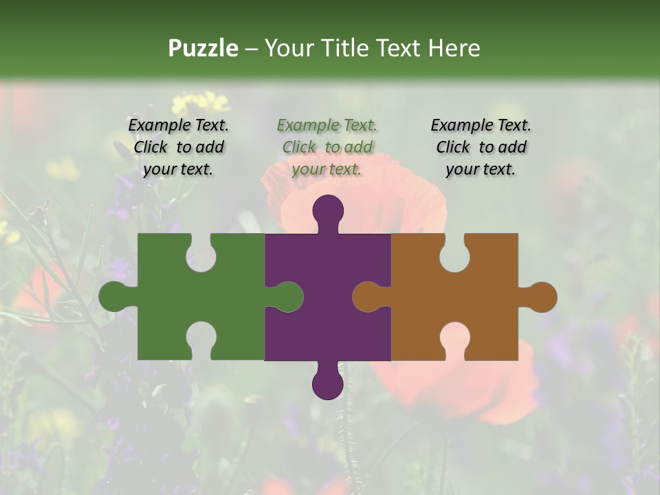 Background Grass Summer PowerPoint Template