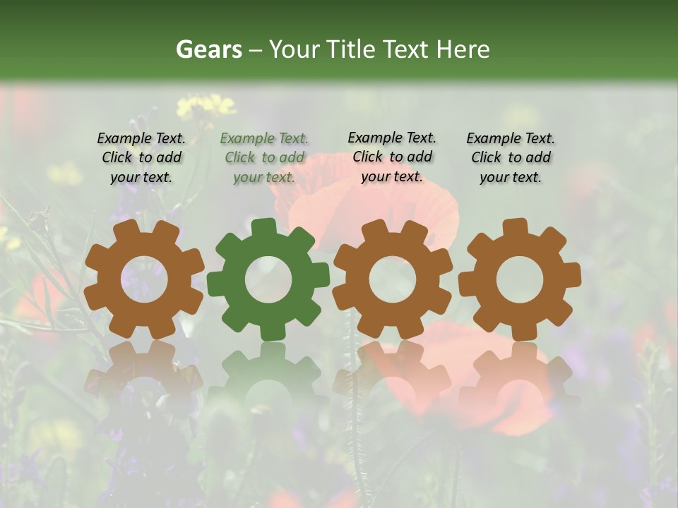 Background Grass Summer PowerPoint Template