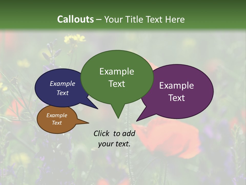 Background Grass Summer PowerPoint Template