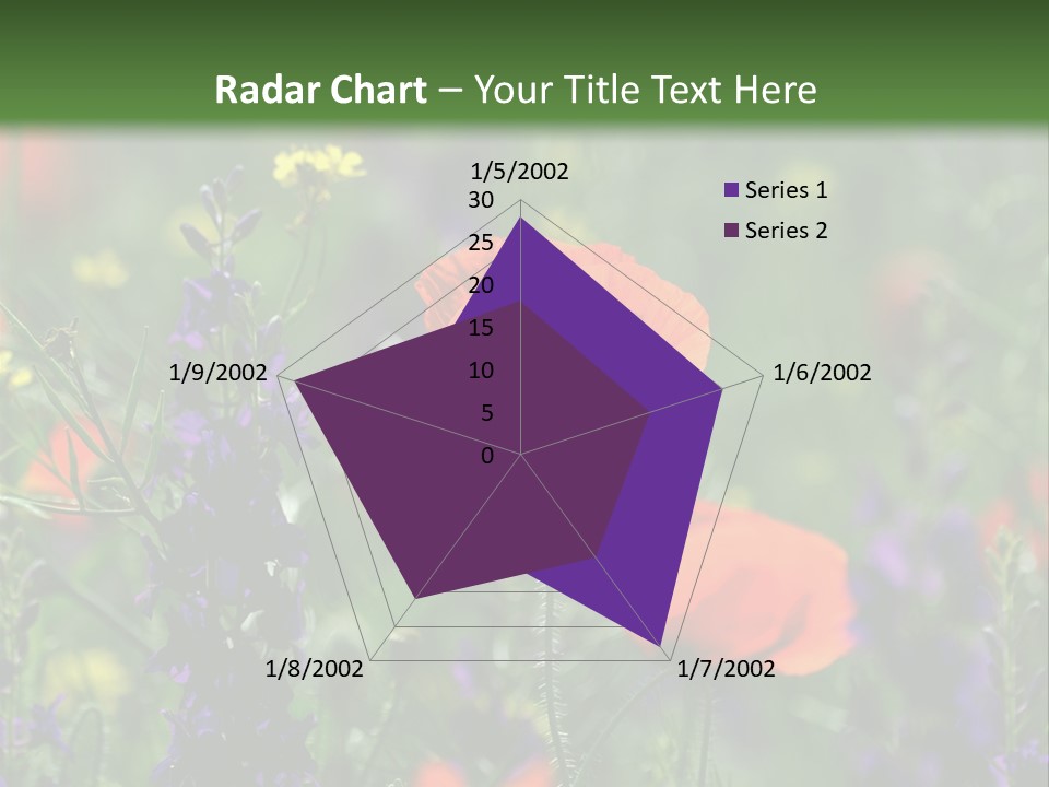 Background Grass Summer PowerPoint Template