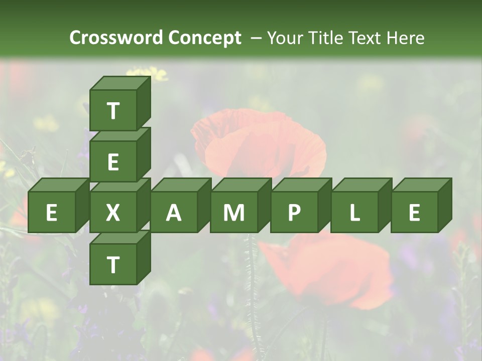 Background Grass Summer PowerPoint Template