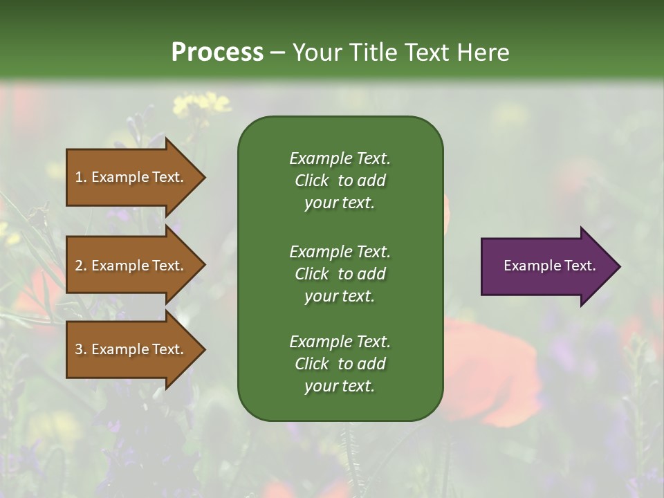 Background Grass Summer PowerPoint Template