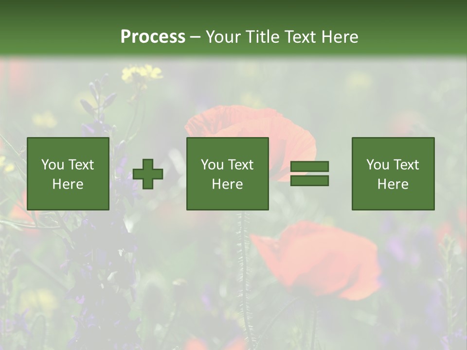 Background Grass Summer PowerPoint Template