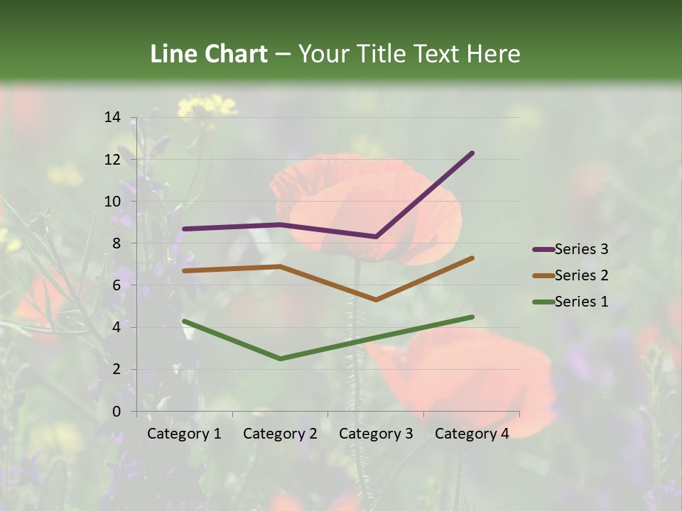 Background Grass Summer PowerPoint Template