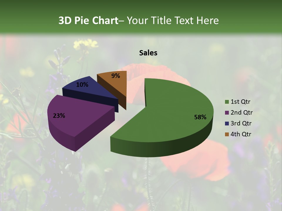 Background Grass Summer PowerPoint Template