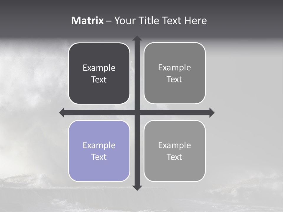 Sea Storm PowerPoint Template