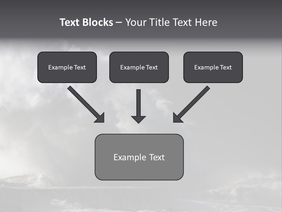 Sea Storm PowerPoint Template