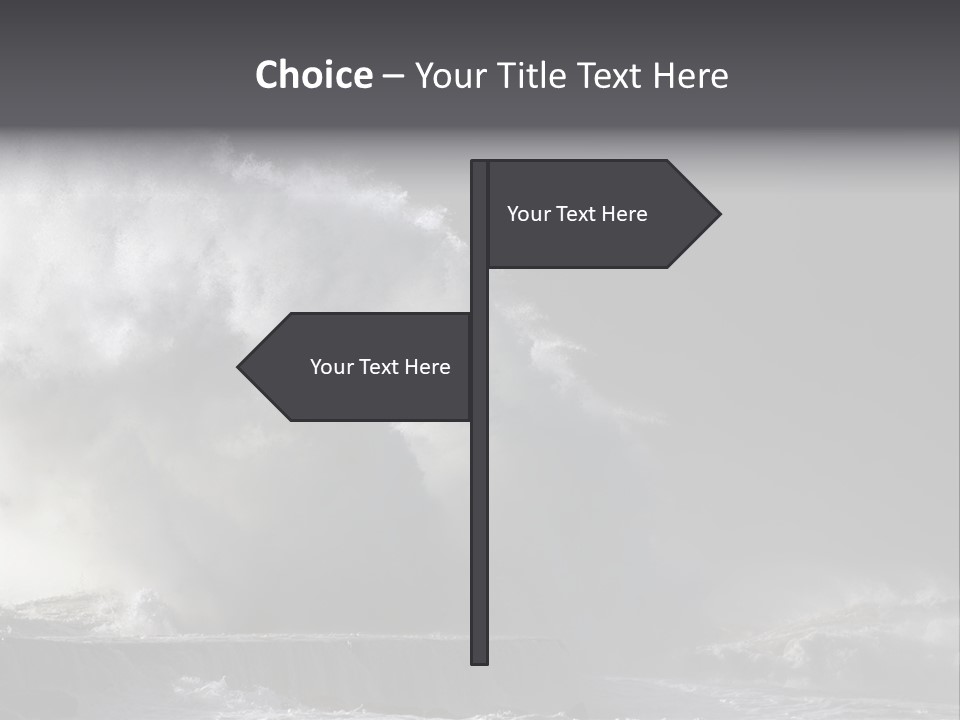 Sea Storm PowerPoint Template