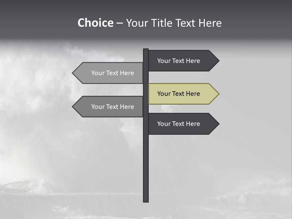 Sea Storm PowerPoint Template