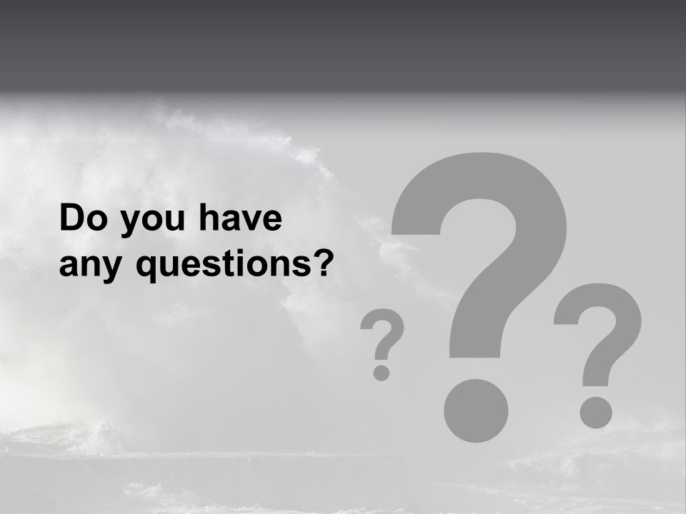 Sea Storm PowerPoint Template