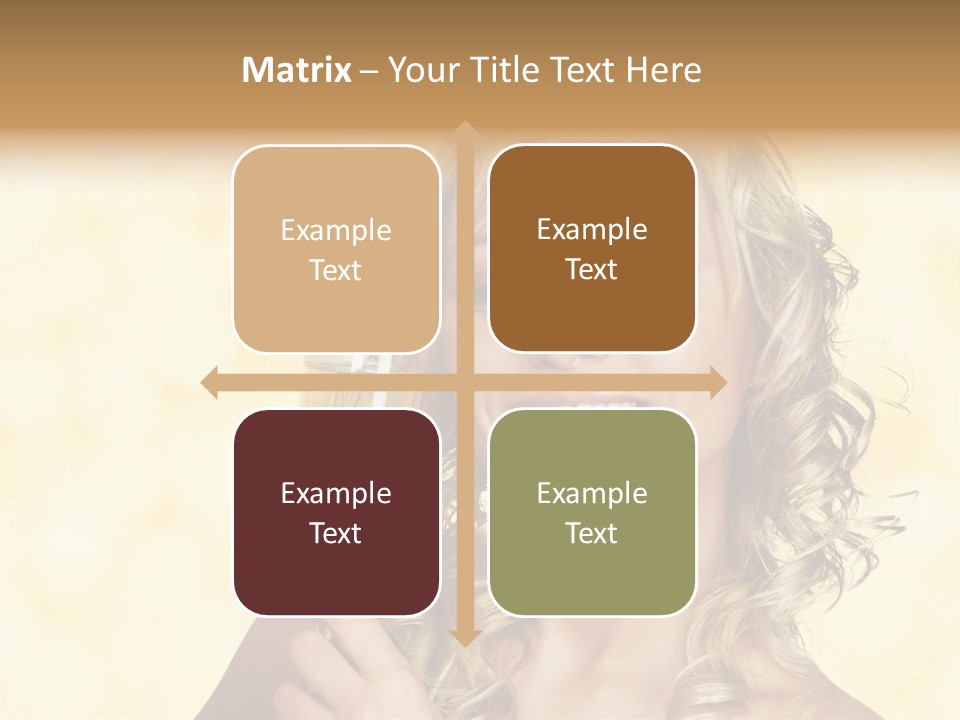 Elegance Glance Vogue PowerPoint Template